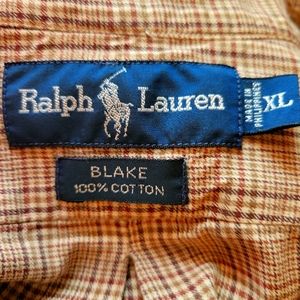 Ralph Lauren brown button down